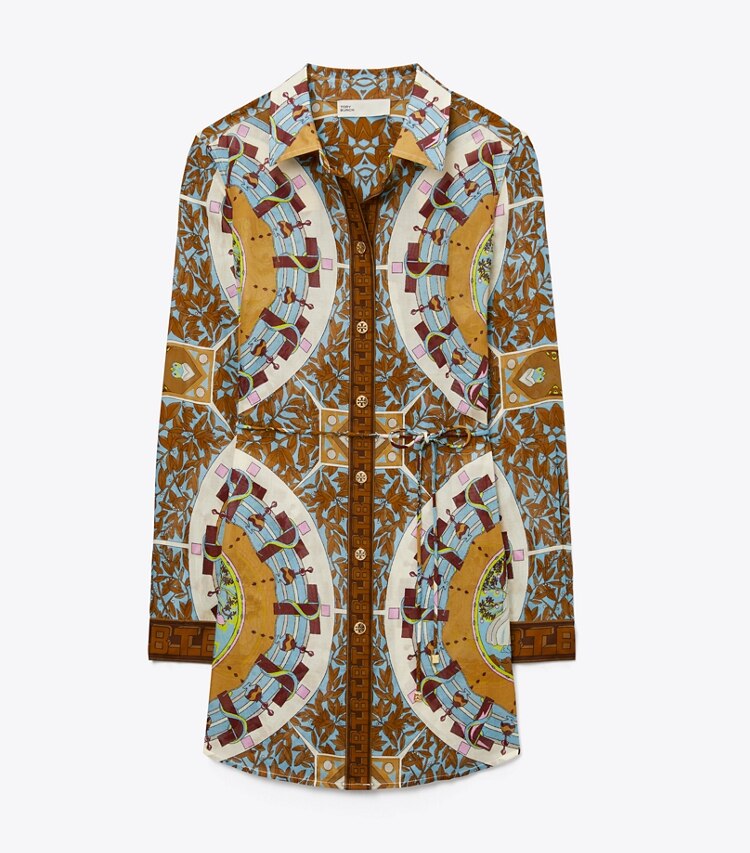 Printed Brigitte Beach Shirt Women S Designer Coverups Tory Burch