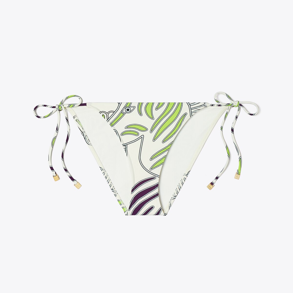 Printed String Bikini Bottom Women S Designer Two Pieces Tory Burch