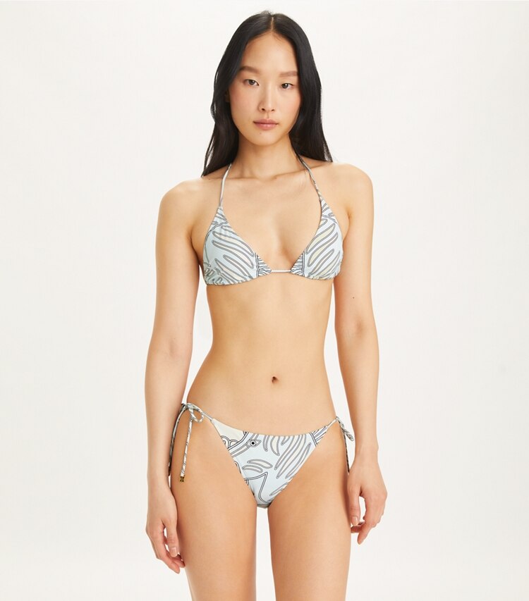 Printed String Bikini Bottom Women S Designer Two Pieces Tory Burch