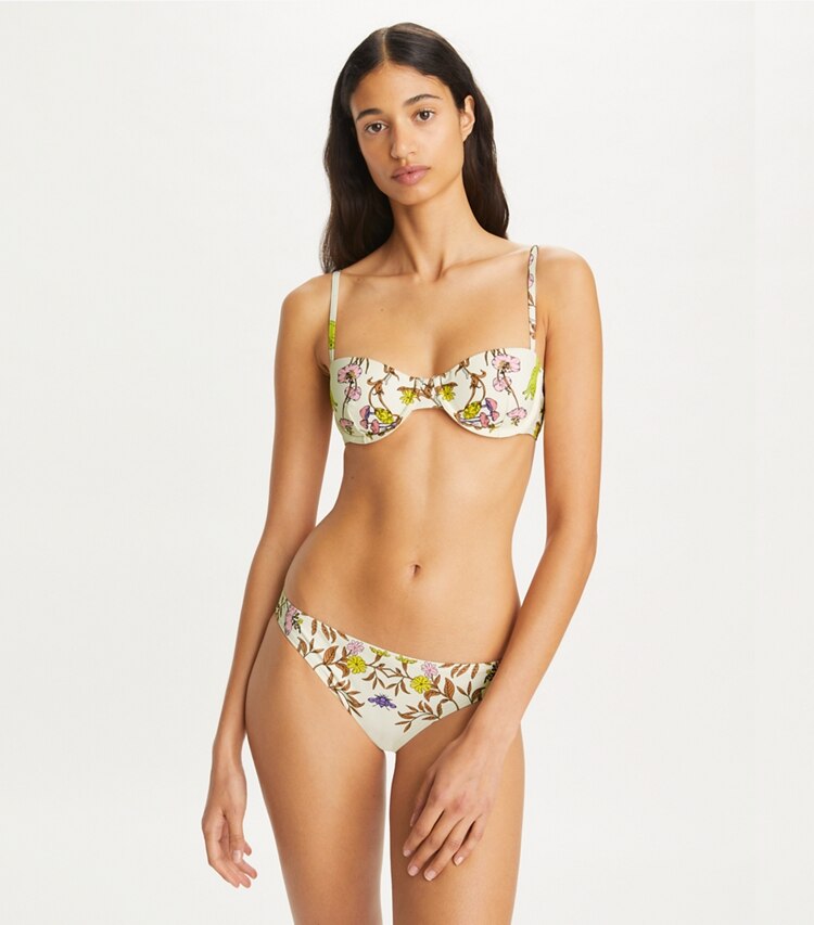 Printed Underwire Bikini Top Women S Designer Two Pieces Tory Burch