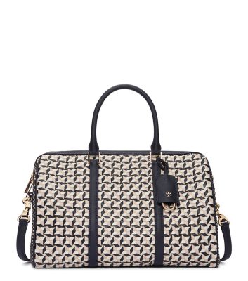 tory burch robinson woven satchel