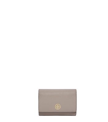 robinson color block flap mini wallet