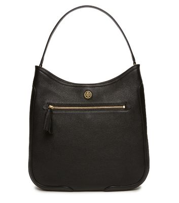 Black Tory Burch Frances Hobo 