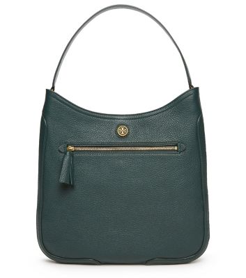 Jitney Green Tory Burch Frances Hobo 