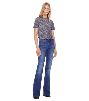 Tory Burch Printed Cotton T-shirt 