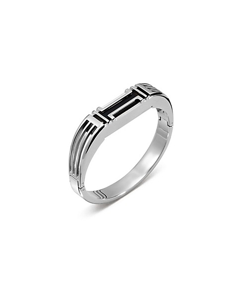 Tory Burch Tory Burch For Fitbit Metal Hinged Bracelet