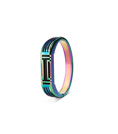 Tory Burch Tory Burch For Fitbit Metal Hinged Bracelet