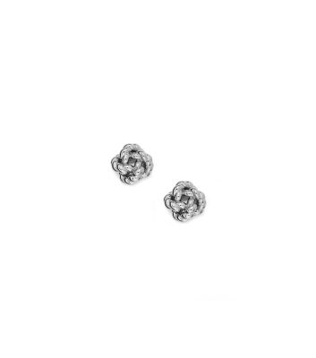 TORY BURCH ROPE KNOT STUD EARRING,35749_022