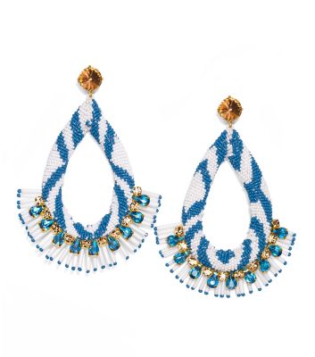 Tory Burch Beaded Statement Earring