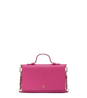 Carnation Red Tory Burch Smartphone Cross-body  