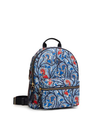 Tilda printed store zip backpack