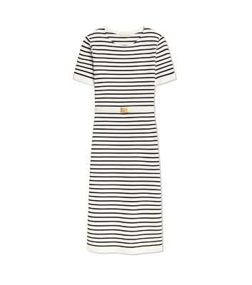 tory burch striped sweater dress
