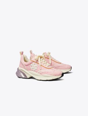 Tory Burch Good Luck Tweed Trainer