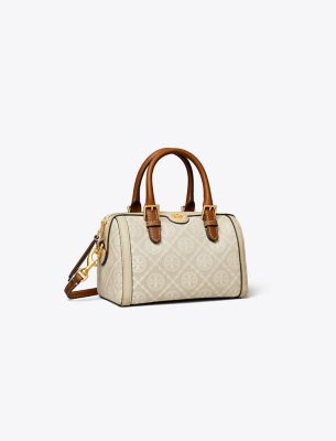 Tory Burch Petite T Monogram Barrel Bag