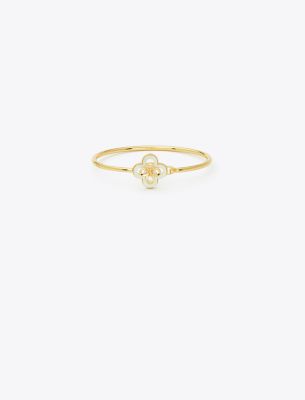 Tory Burch Kira Clover Hinge Bracelet