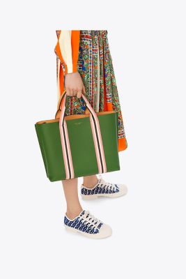 Tory burch webbing online stripe