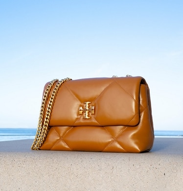 Beige tory burch purse best sale