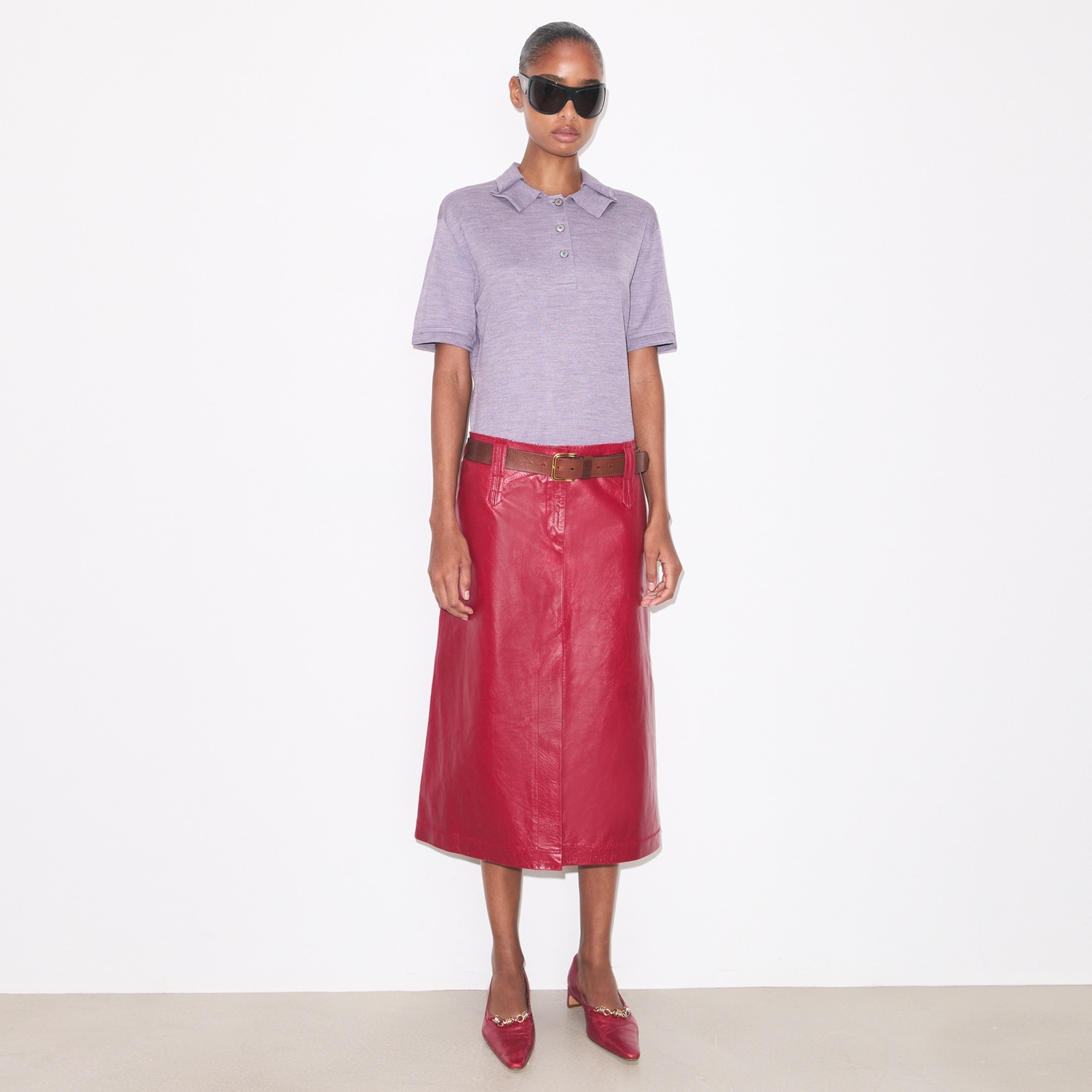 Shop the low slung skirt