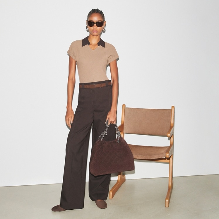 Shop the Fleming Hobo Bag in suede