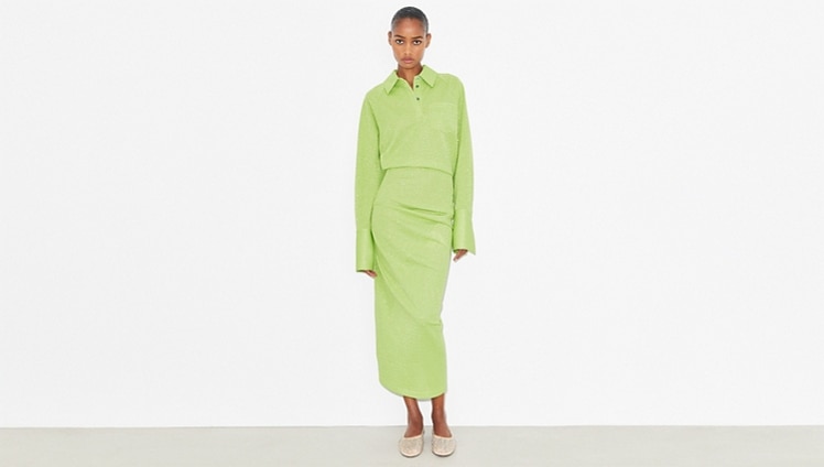 Shop the green dress