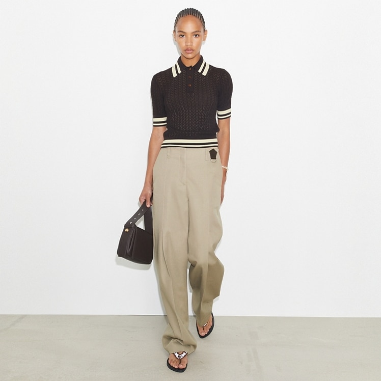 Shop Pointelle Polo
