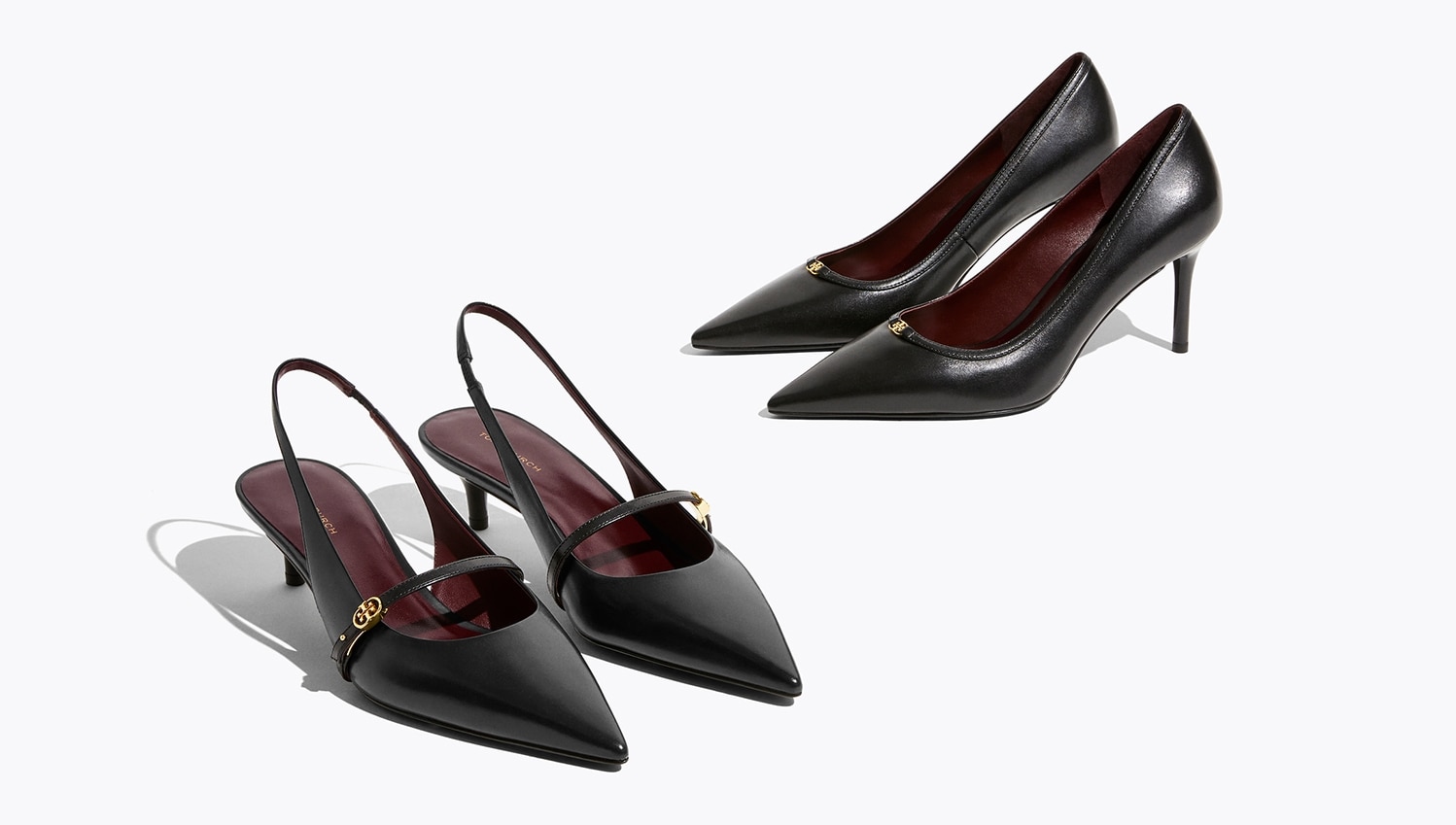 Découvrir les escarpins à boucle Double T