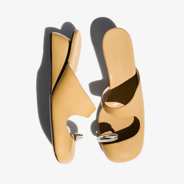 Shop Pierced Mule Wedge