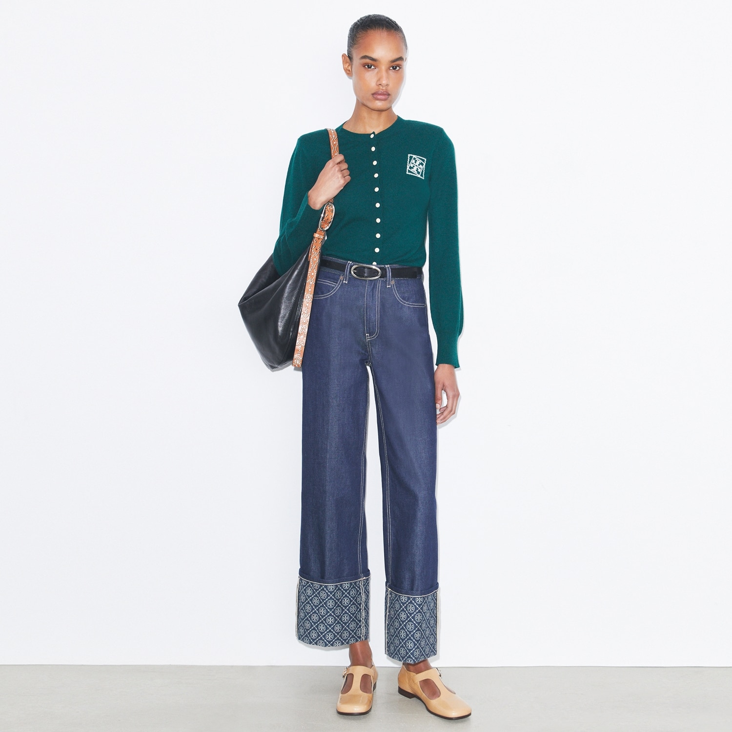 Shop the green sweater