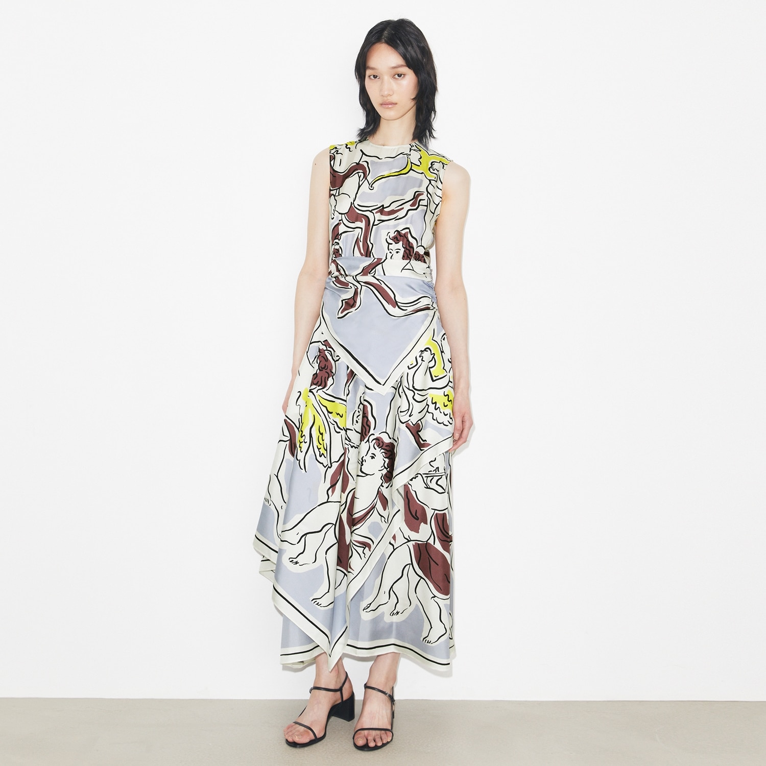 Shop the cherub print dress