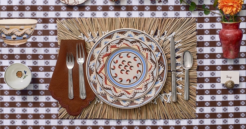 Tory Burch's New Tabletop Collection Is The Perfect Addition For Your  Summer Soirée