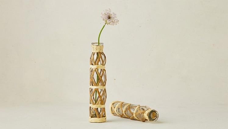 Basketweave Vase