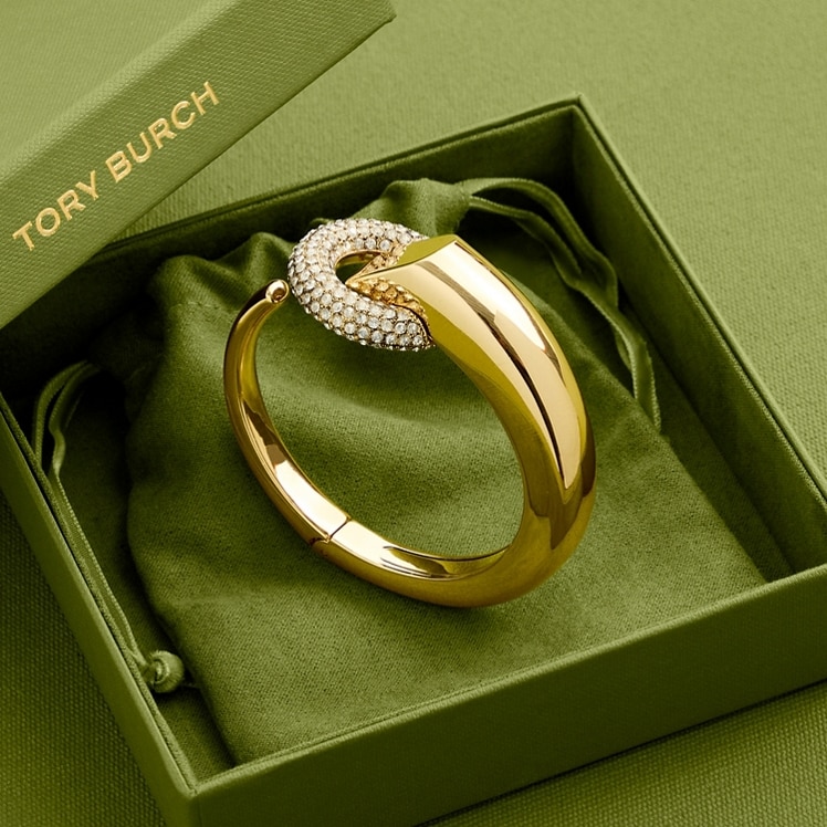 Shop the Pierced Pave Cuff