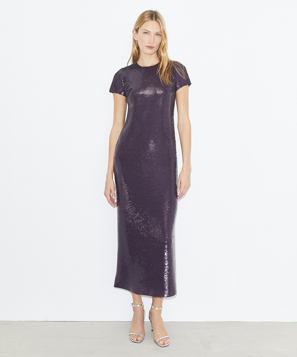 スパンコール ドレスを見る