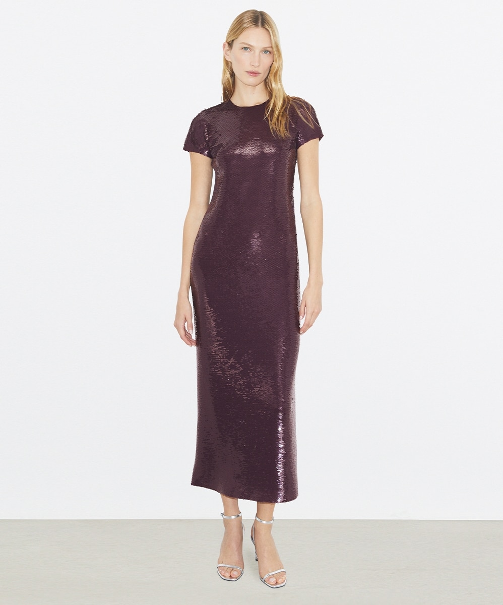 スパンコール ドレスを見る