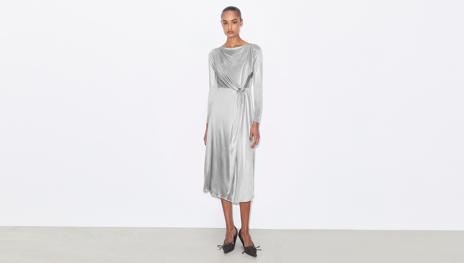 Shop the ruched dress