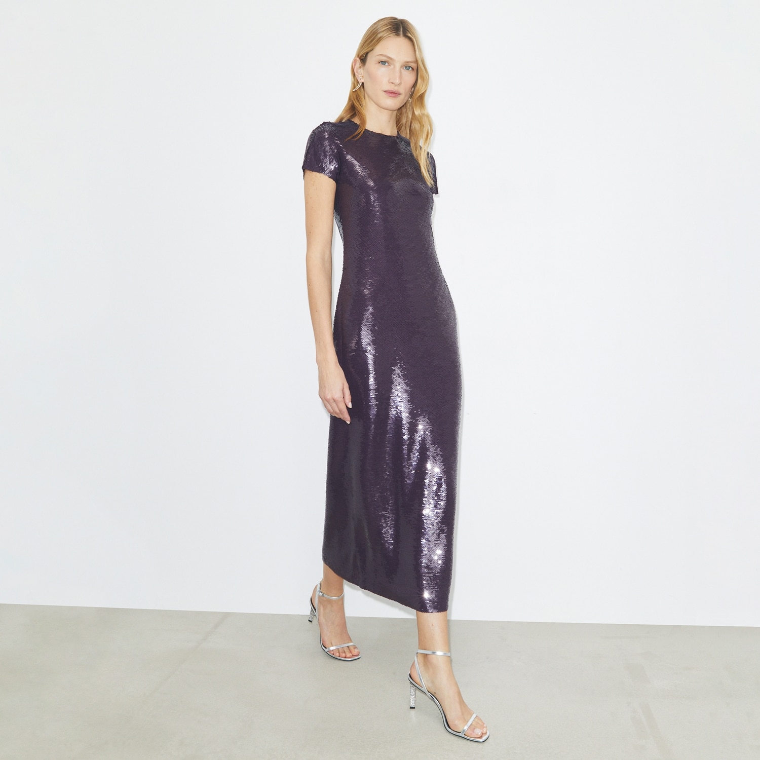 Shop the Sequin T-Shirt Dress