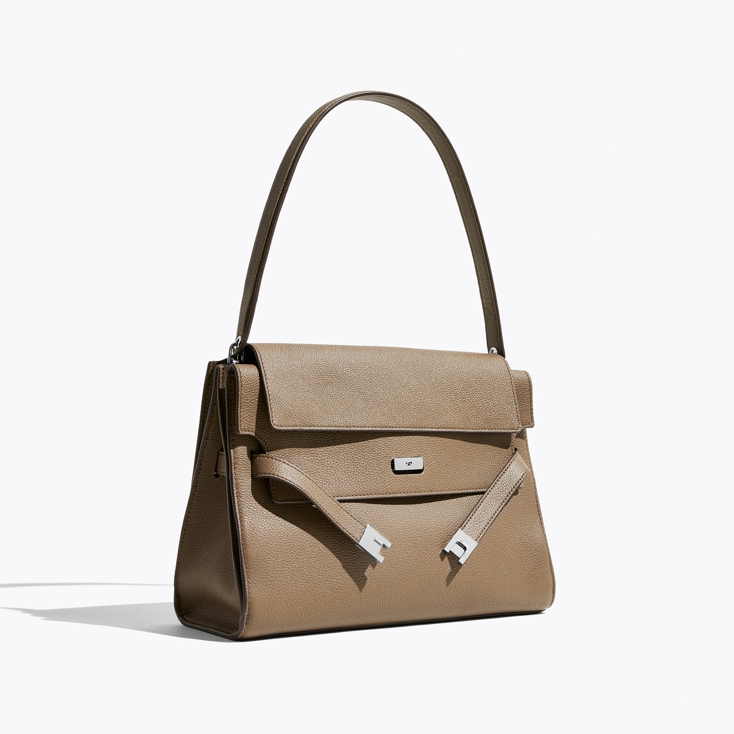 Shop Romy Suede Shoulder Bag