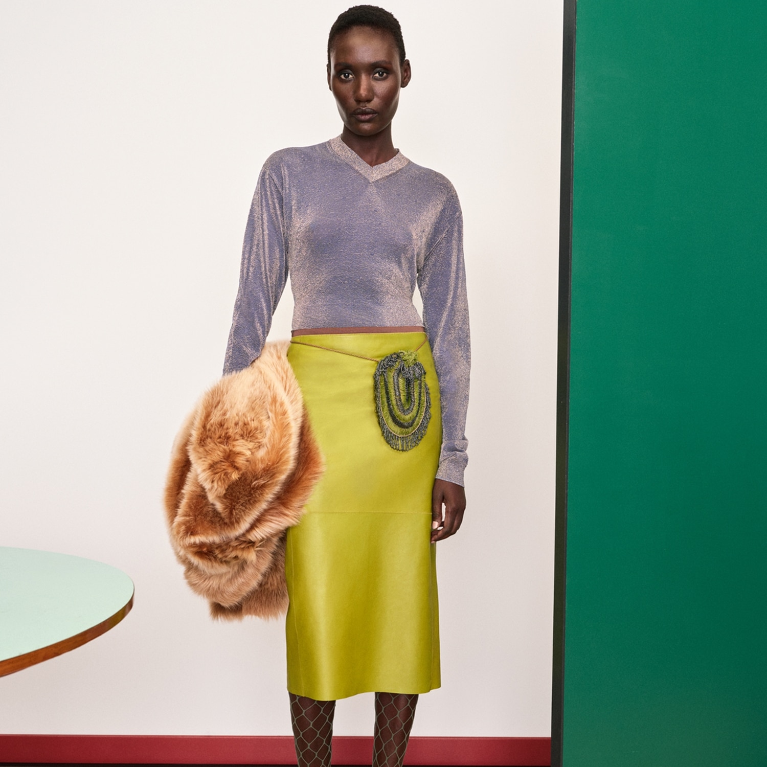 Shop the yellow skirt