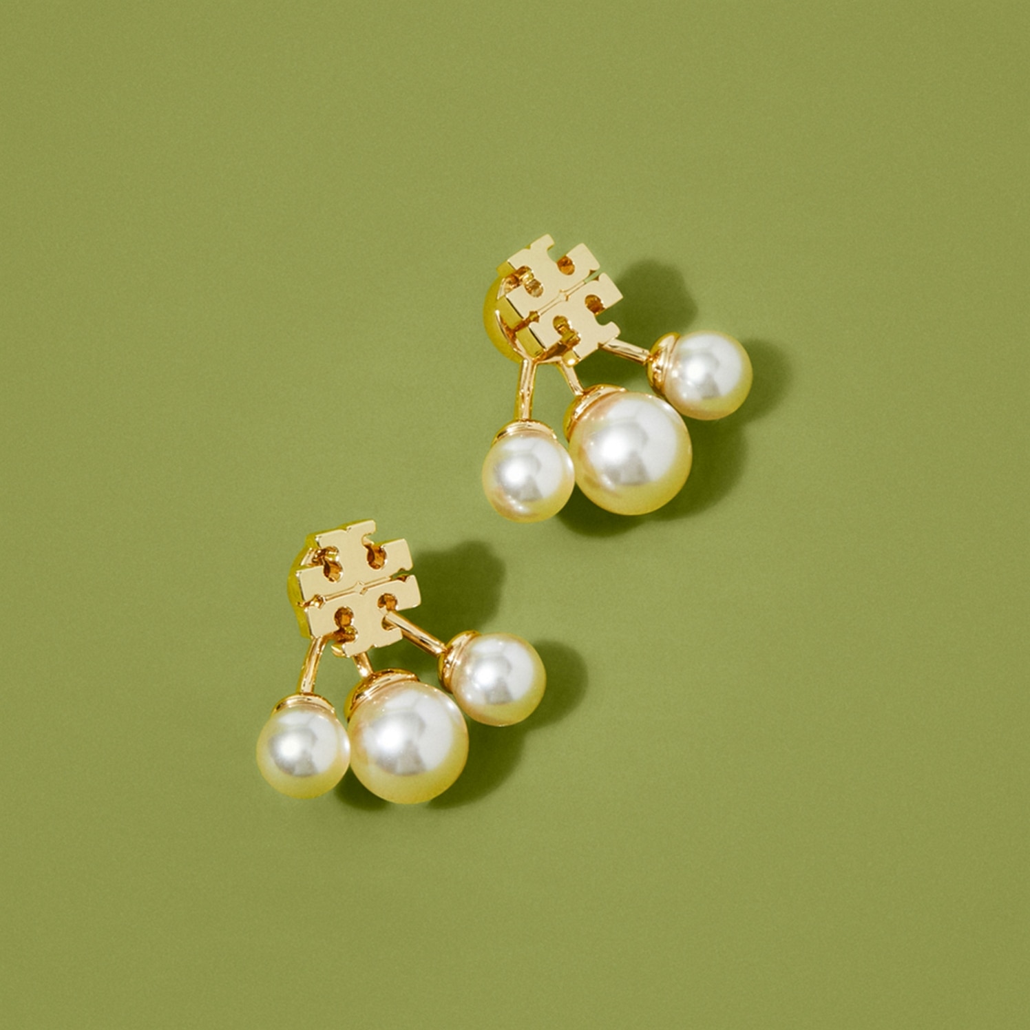 ピアス　パール