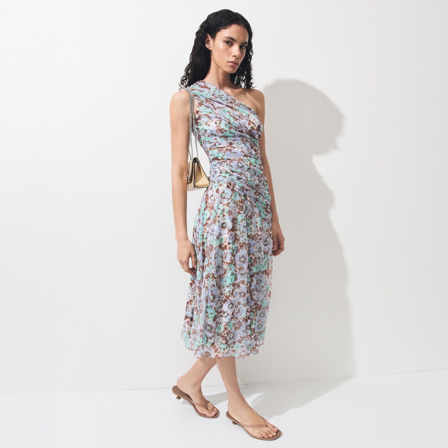Shop the Printed Silk Dress