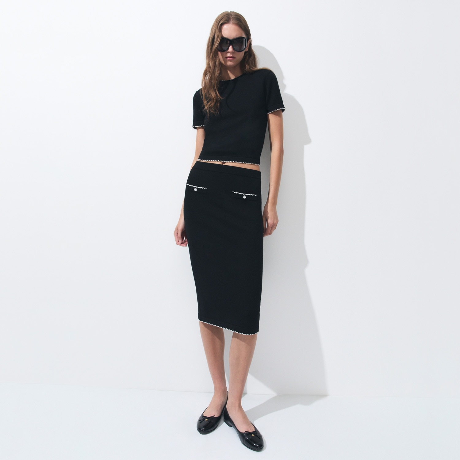 Shop the knit skirt