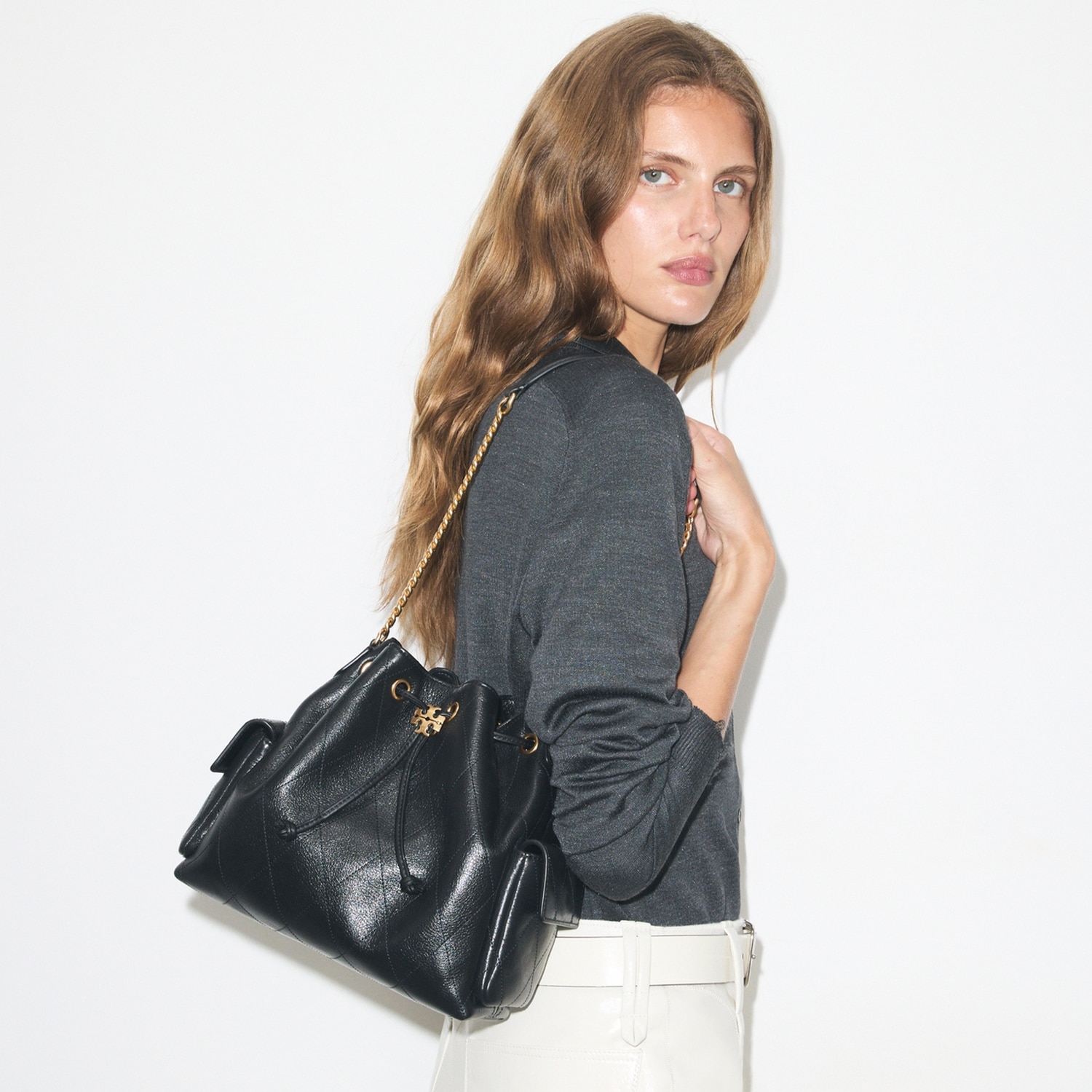 Shop the Quilted Drawstring Charlie
