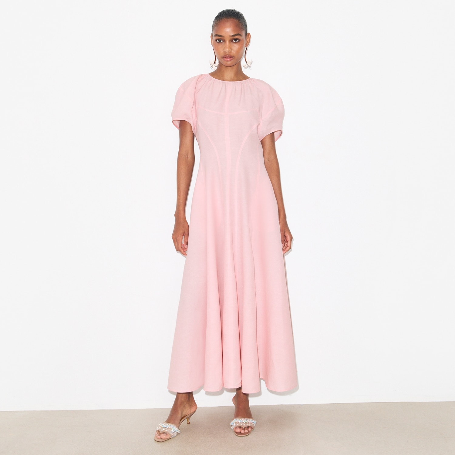 Shop the pink dress