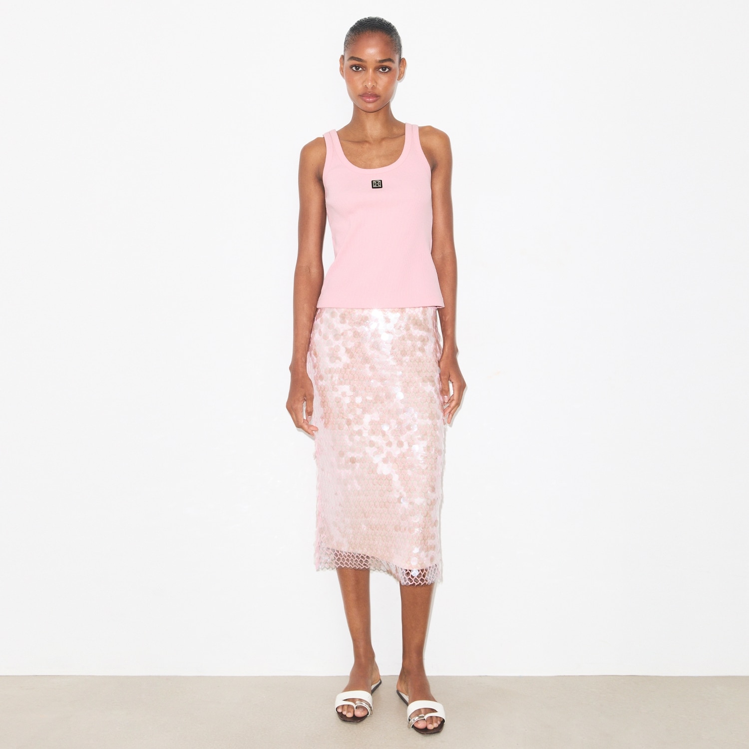 Shop the sequin skirt