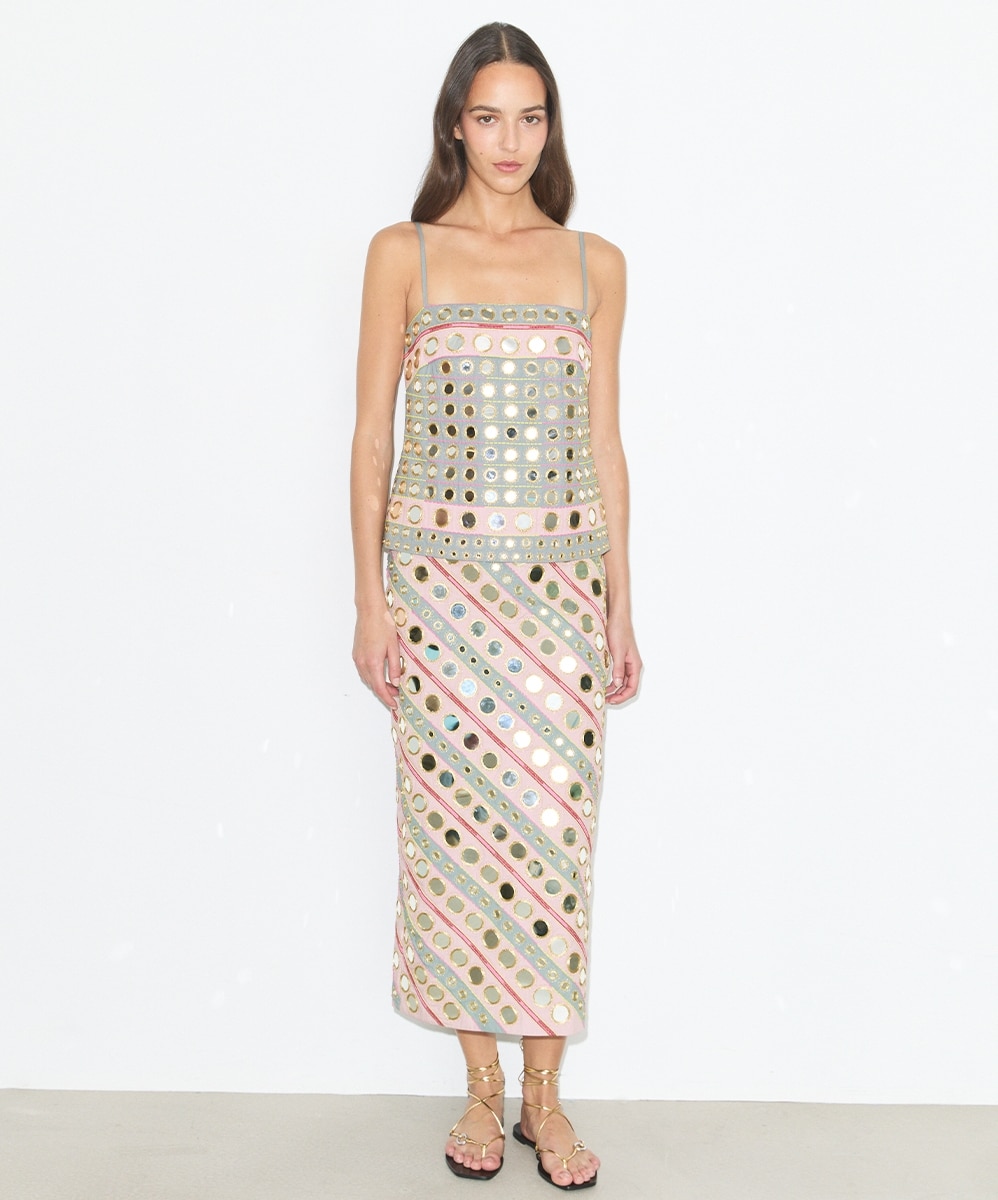 Shop the mirrored dress