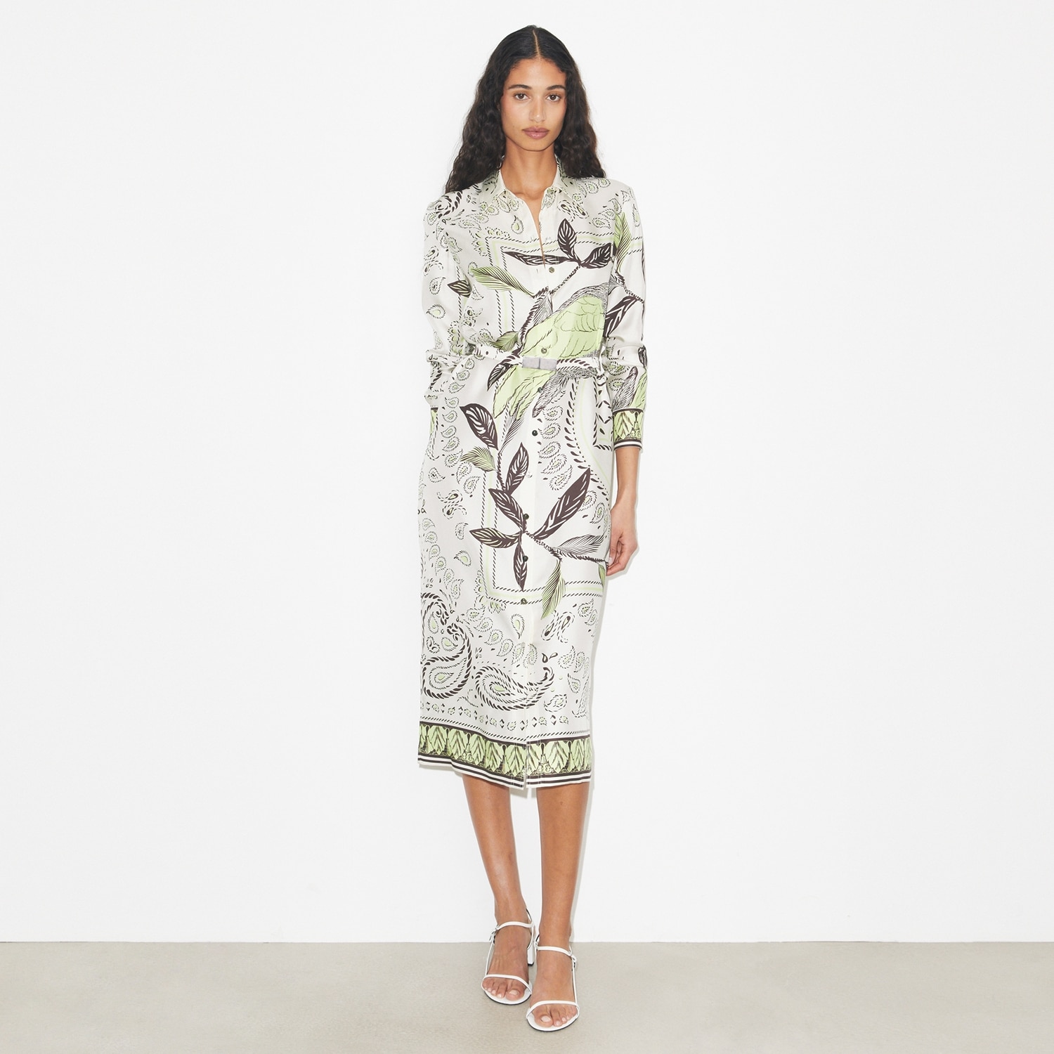 Shop the scarf print dress