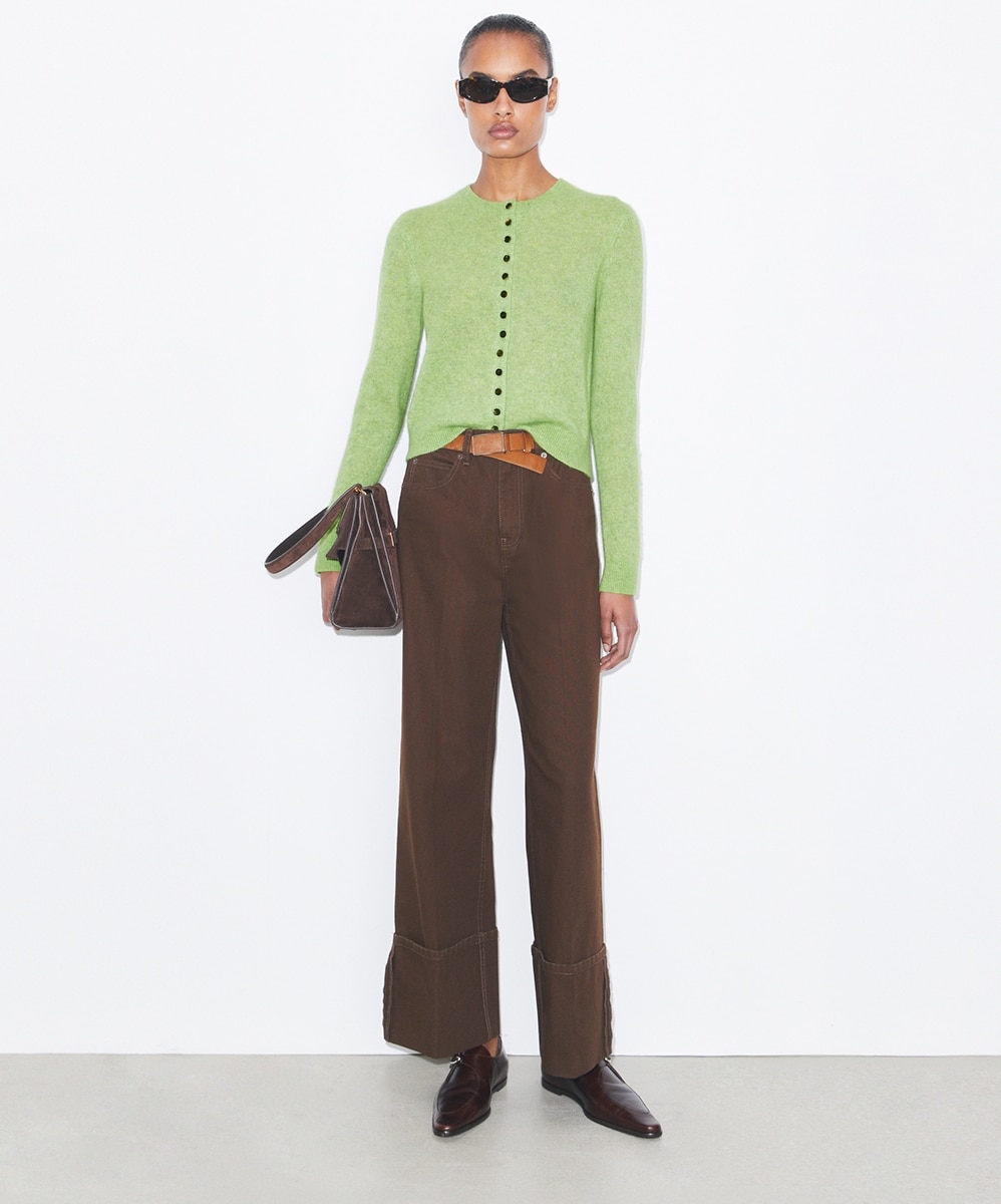 Shop the green sweater