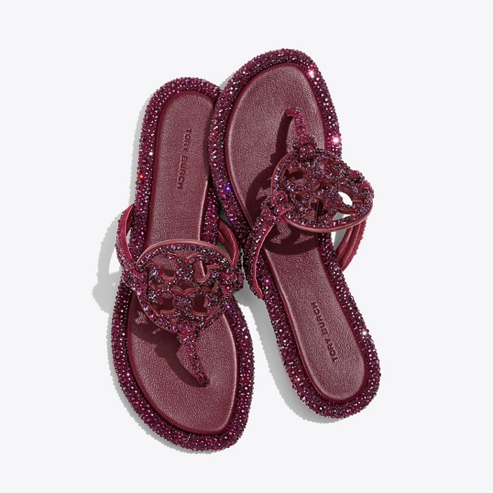 Miller Pavé Knotted Sandal