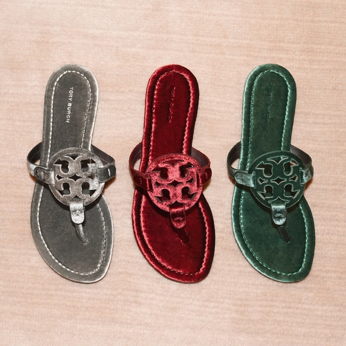 Miller Velvet Sandal