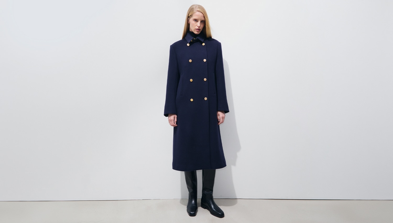 Shop the wool peacoat